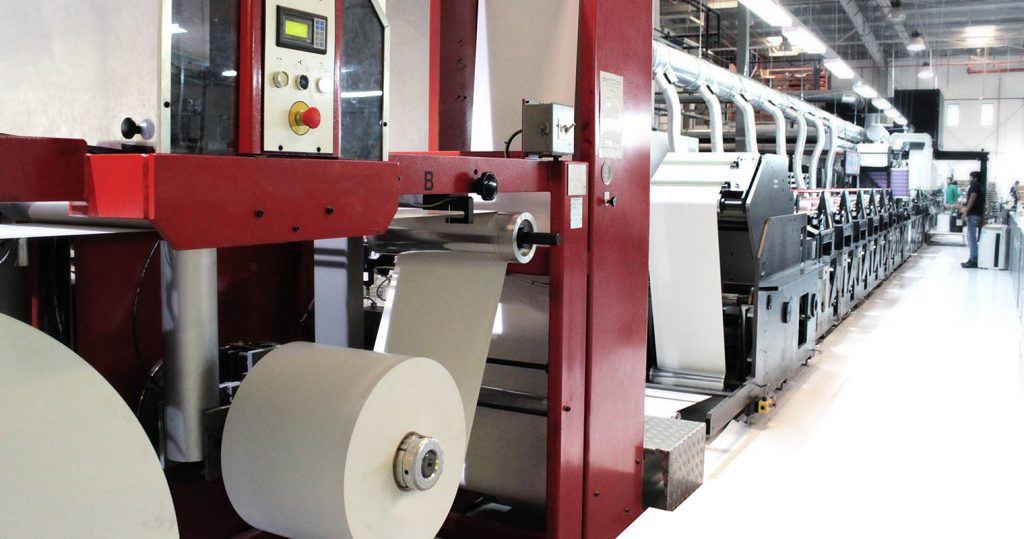 Scratch card and packaging printing press of Workz Group