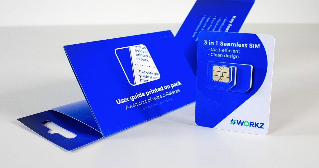 SIM and SIM pack low-cost all-in-one pack by Workz Group