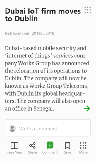 eSIM provider opens office in Dublin - Irish Examiner | Workz Group  