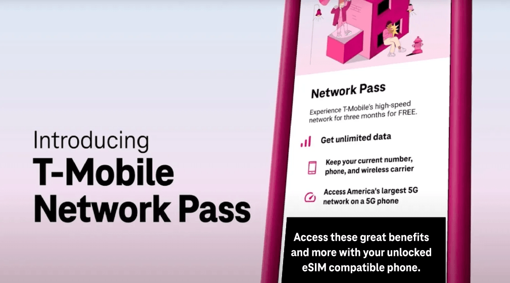 T-mobile promotion to attract eSIM subscribers