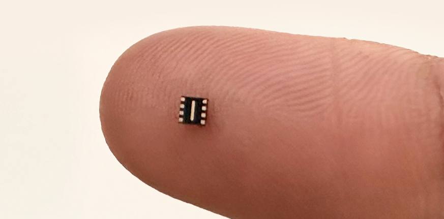 Ultra small, lightweight embedded module on finger represents a new generation of SIM form factors